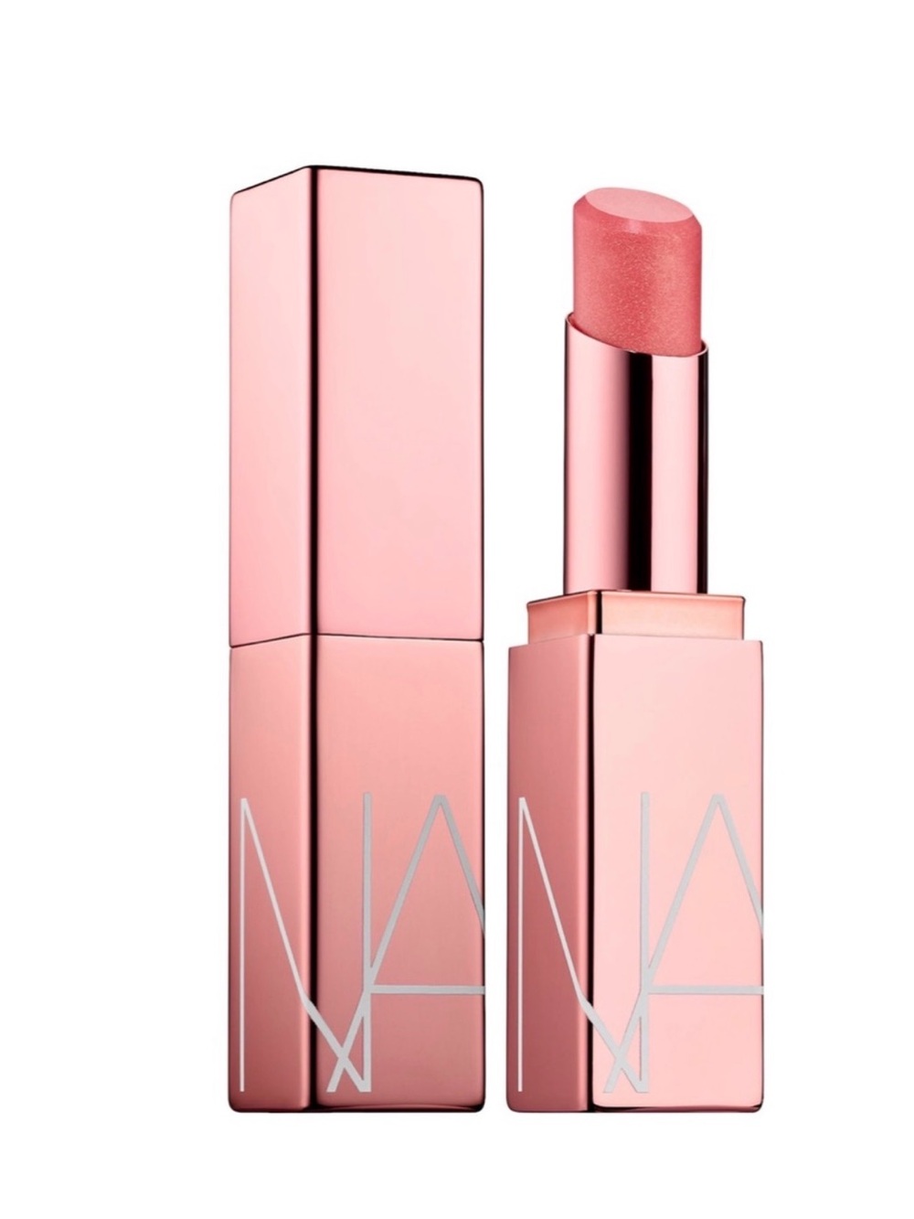 Orgasm NARS Afterglow Lip Balm Peach Pink Gold Shimmer Brand New Boxes Full Size